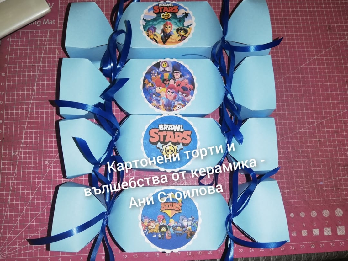 Картонен бонбон Brawl Stars