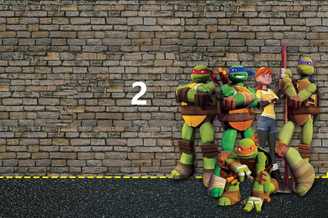 Картонена торта Костенурките Нинджа / Turtles