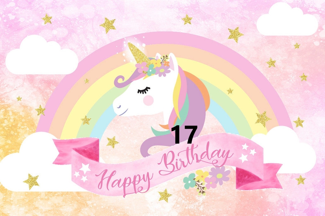 Картонена торта Еднорог / Unicorn