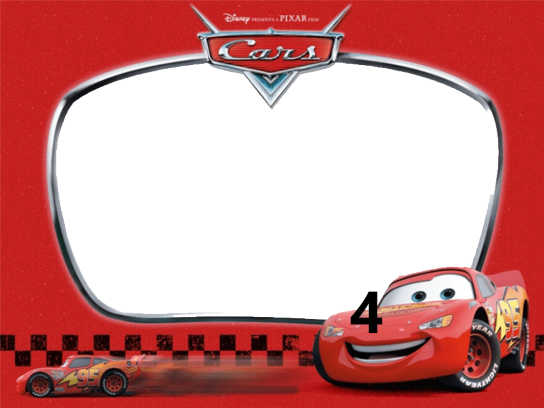 Картонена торта Маккуин 14 / Mcqueen 14