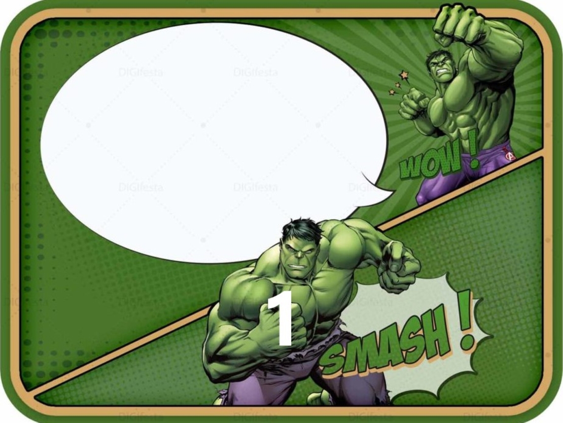 Картонена торта Хълк 5  / Hulk