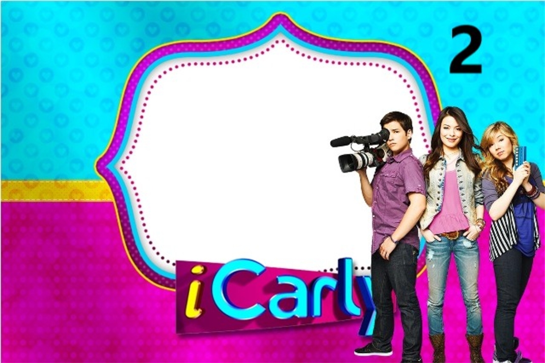 Картонена торта  I Carly ( Nickelodeon) 3