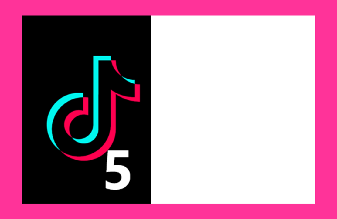 Картонена торта ТИК ТОК 5  / Tik Tok