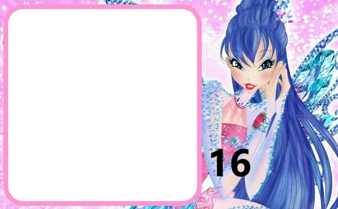 Картонена торта  Клуб Уинкс 18 / Club WinX 18