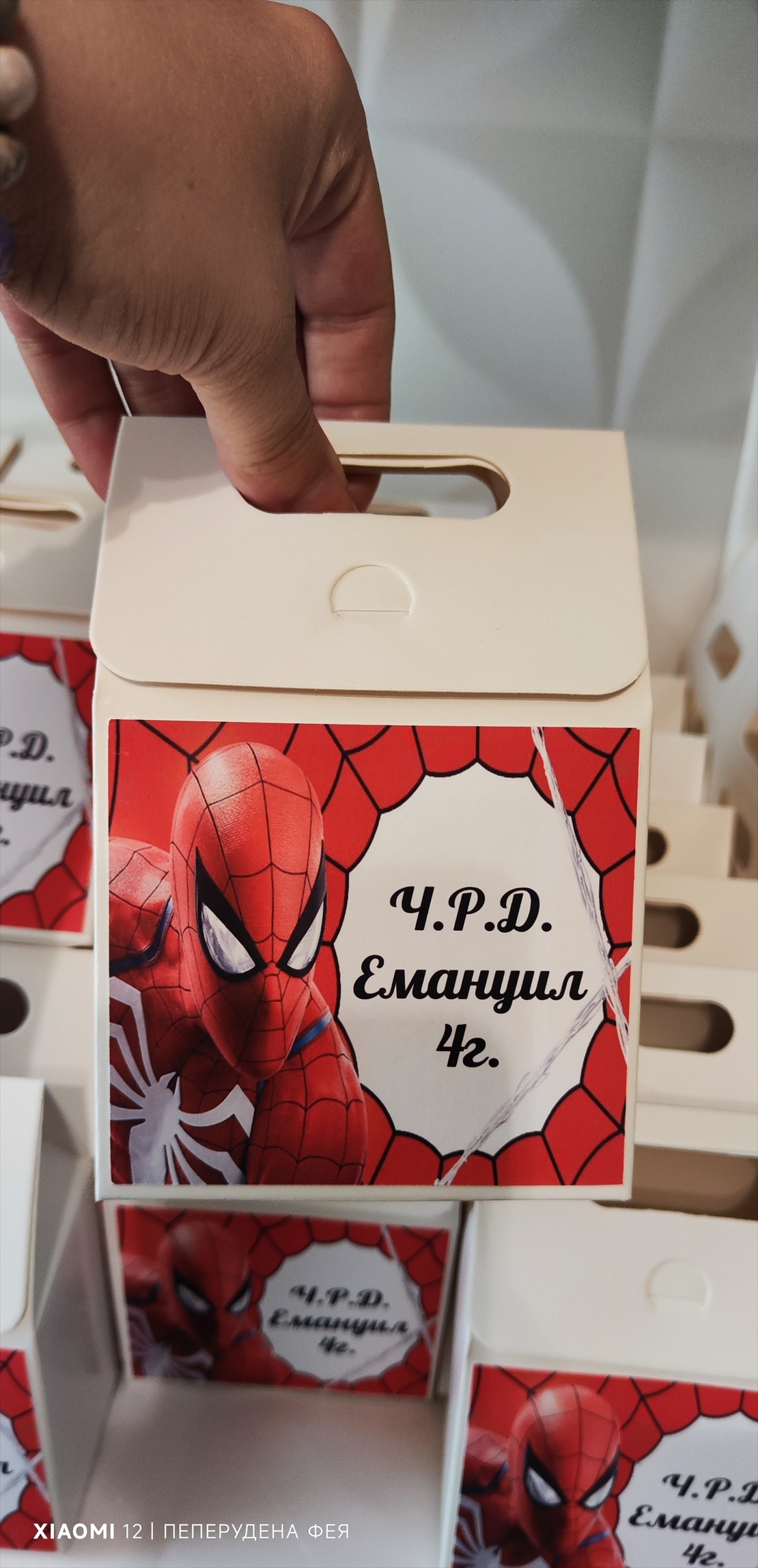 Кутия за лакомства СПАЙДЪРМЕН