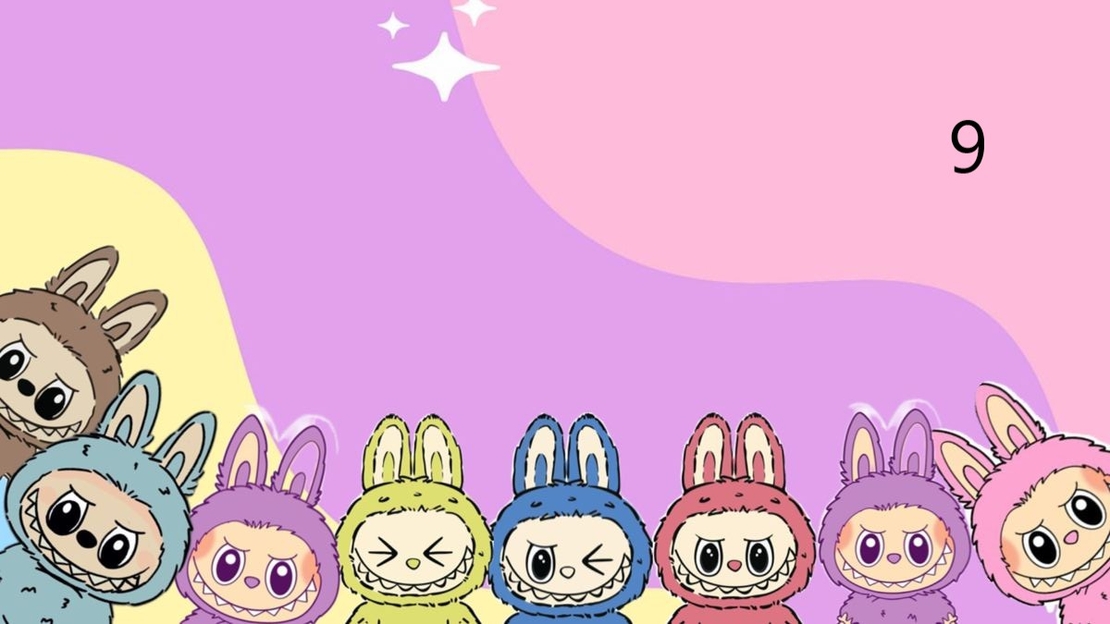 Картонена торта ЛАБУБУ 6 / LABUBU 6