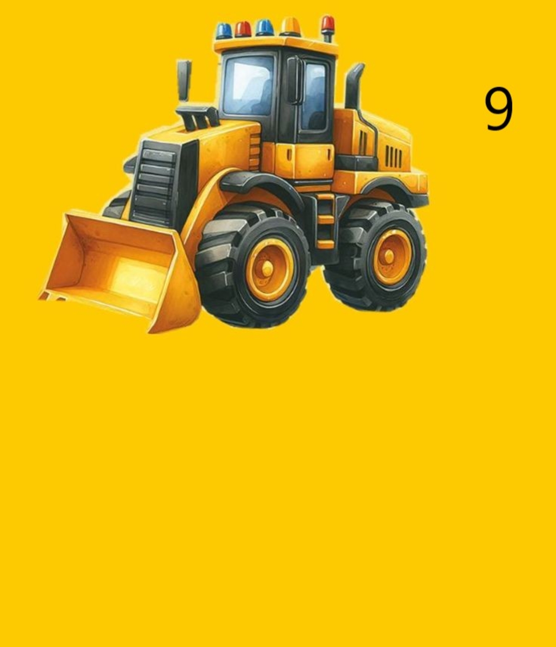 Картонена торта ТРАКТОРЧЕТА 11 / Tractors 11