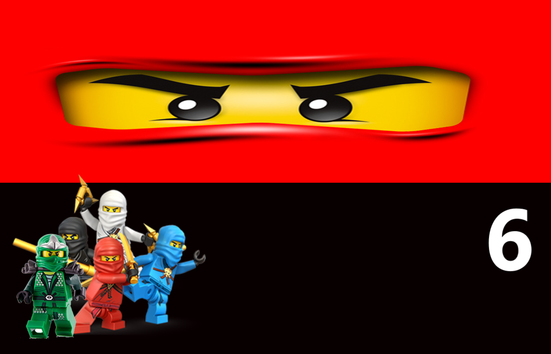 Картонена торта Нинджаго 1 / Ninjago 1