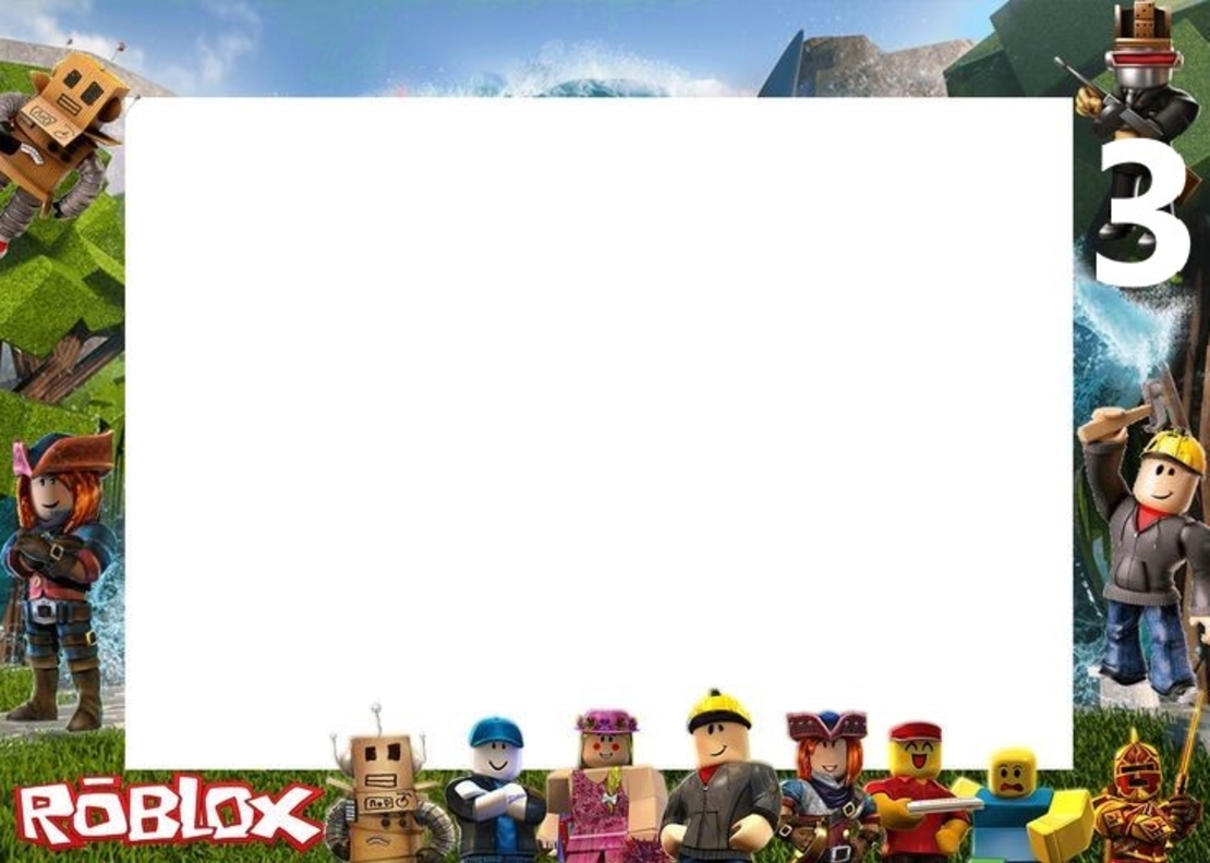 Картонена торта  ROBLOX 2 / Роблокс 2