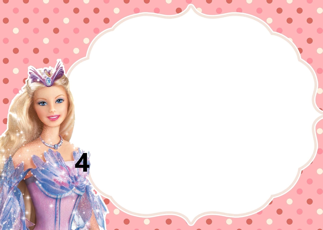 Картонена торта Барби 8 / Barbie 8