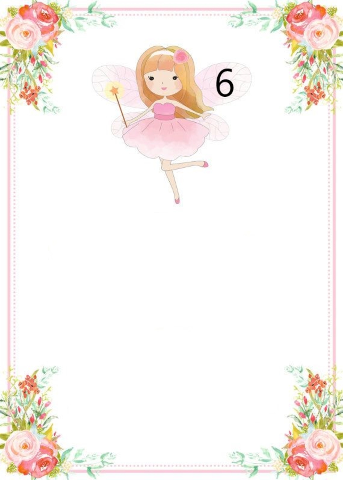 Картонена торта  Феи 8 / Fairies