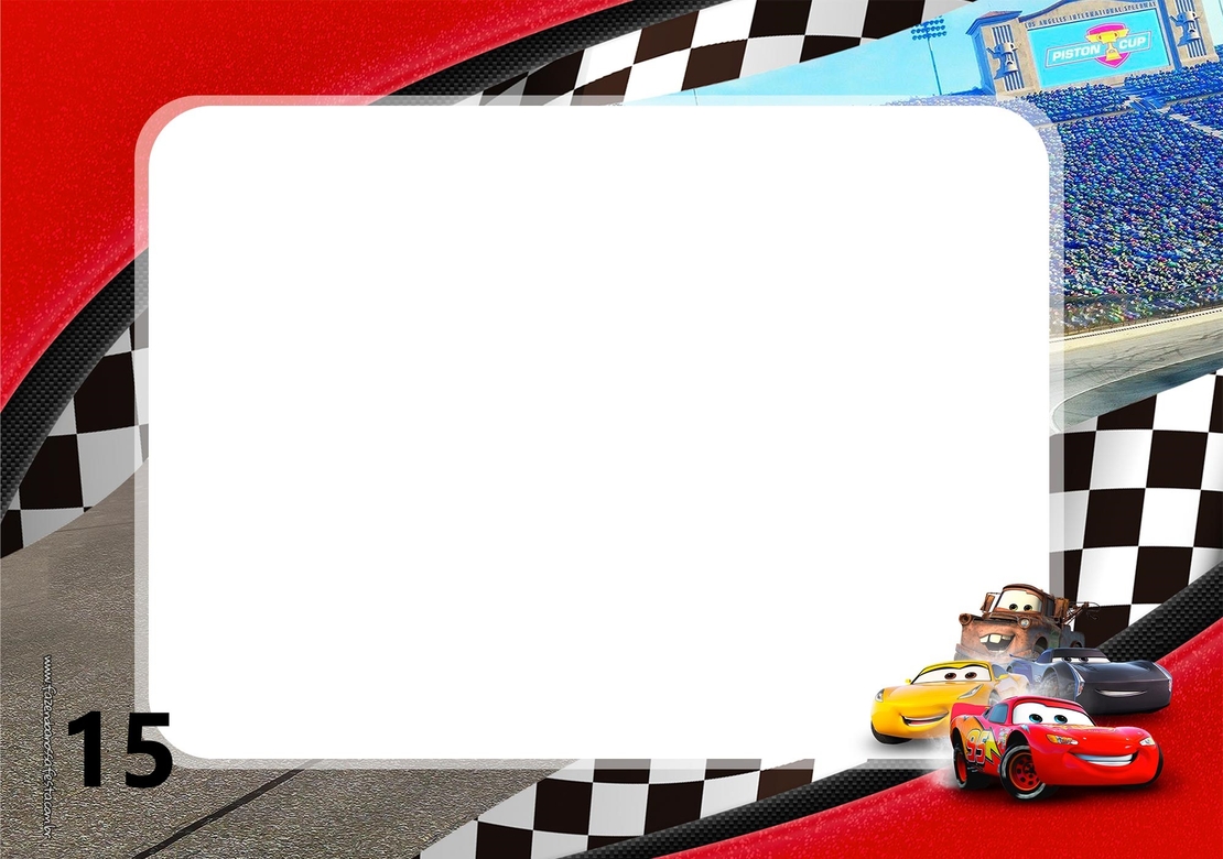 Картонена торта Маккуин 14 / Mcqueen 14