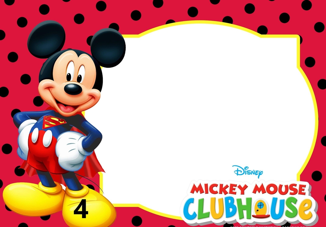 Картонена торта Мики Маус 4 / Mickey Mouse