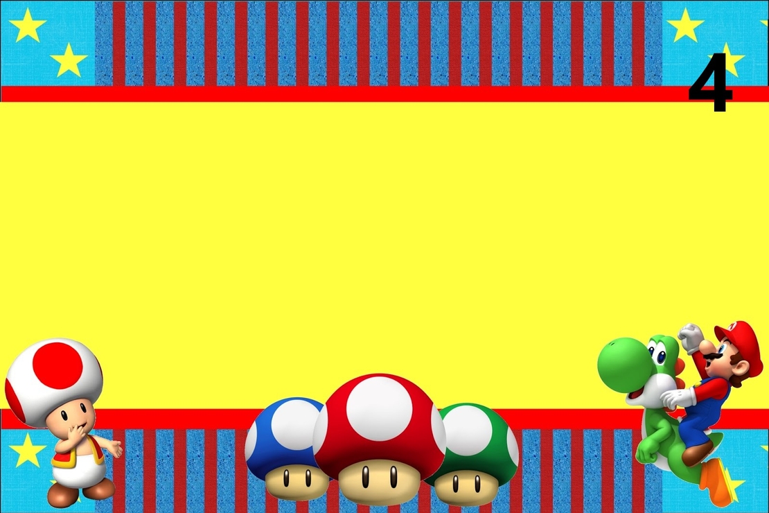 Картонена торта  СУПЕР МАРИО  1 / Super Mario