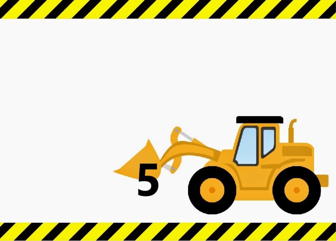 Картонена торта СТРОИТЕЛНИ МАШИНИ 17  / Construction machines 17