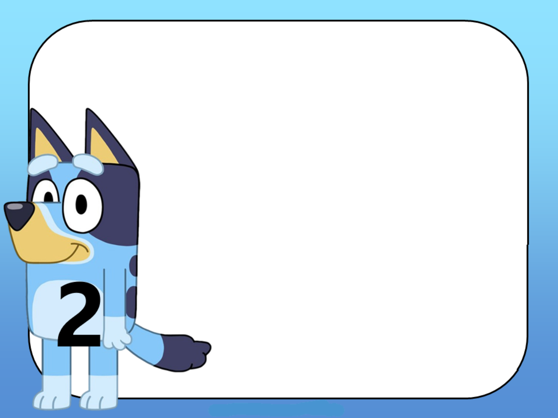 Торта от книжки и моливи БЛУ И БИНГО 6 / Bluey and Bingo