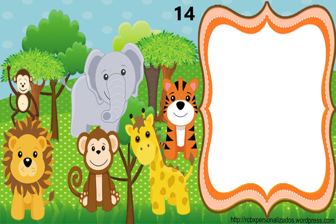 Картонена торта  САФАРИ 12 /  Safari 12