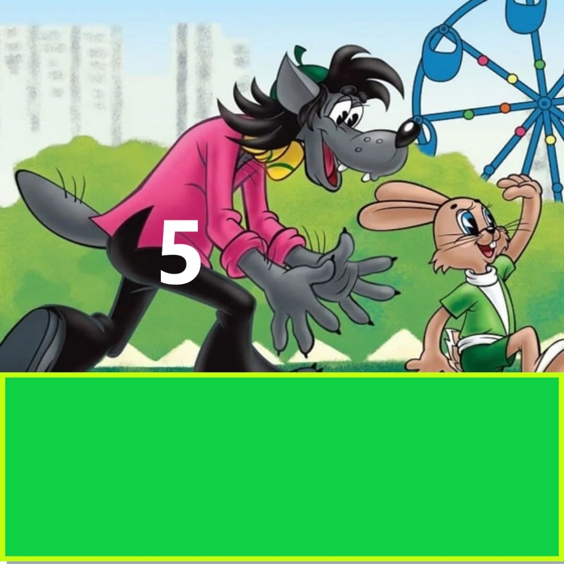 Картонена торта Ну Пагади 8 / Ну Погоди 8