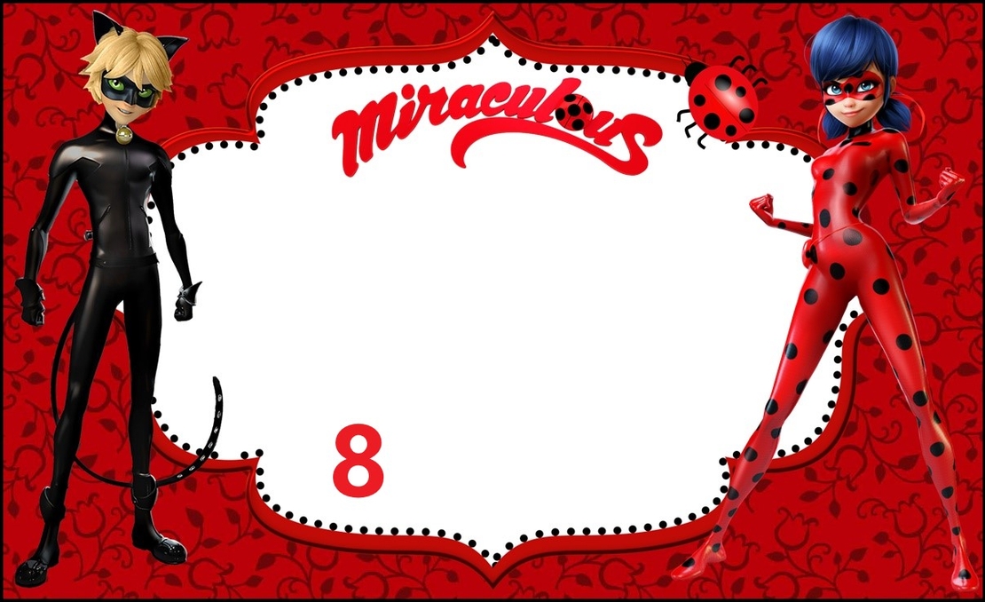 Картонена торта  Калинката и черният котарак 12 / Miraculous  12