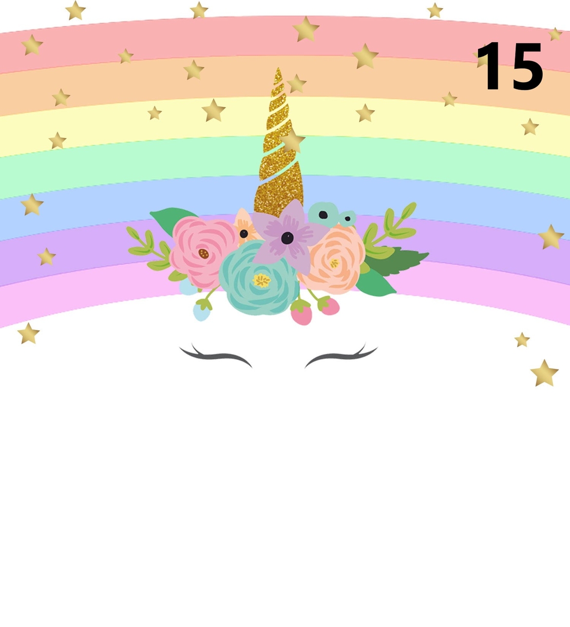 Картонена торта Еднорог / Unicorn