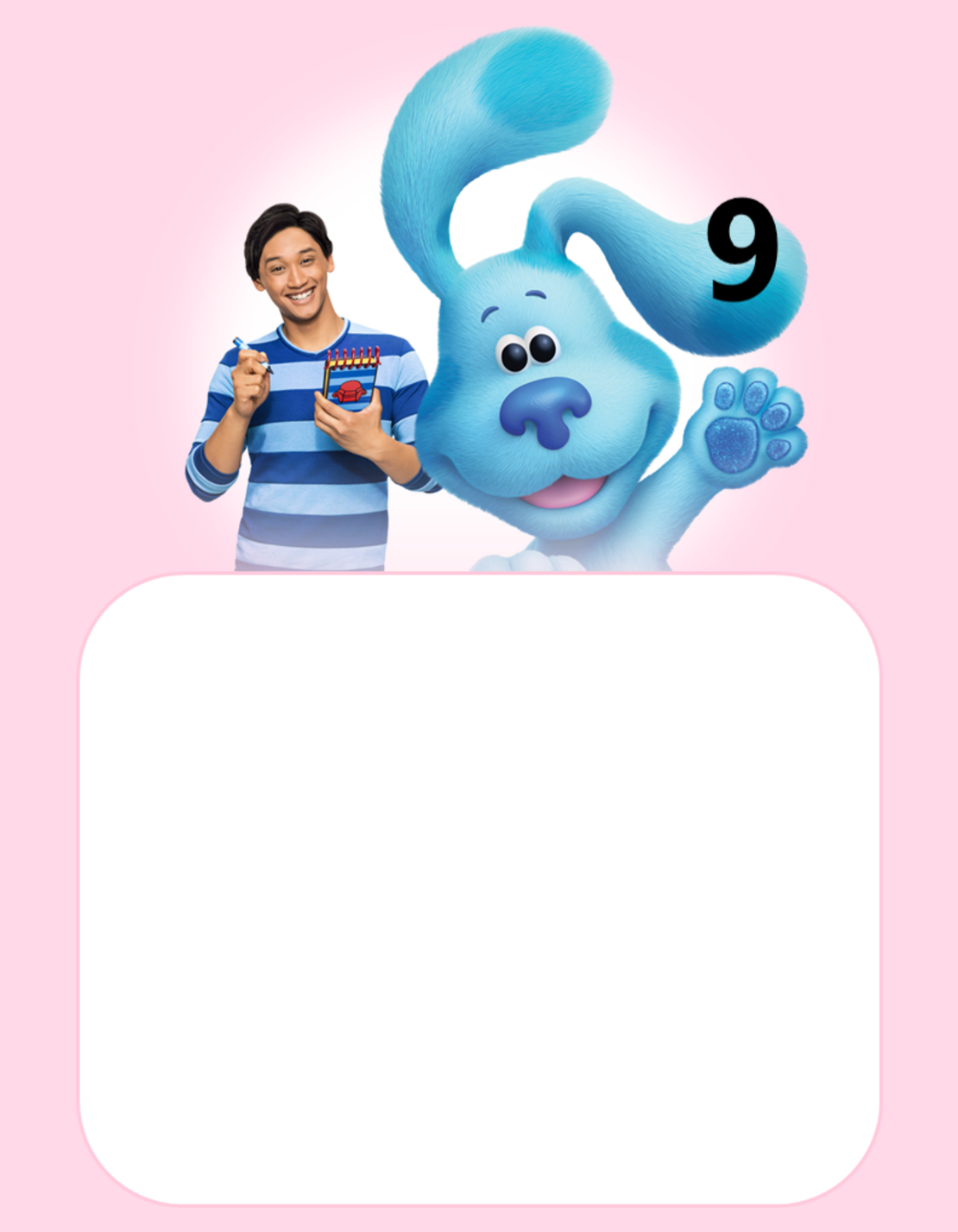 Картонена торта Загадките на Блу 2