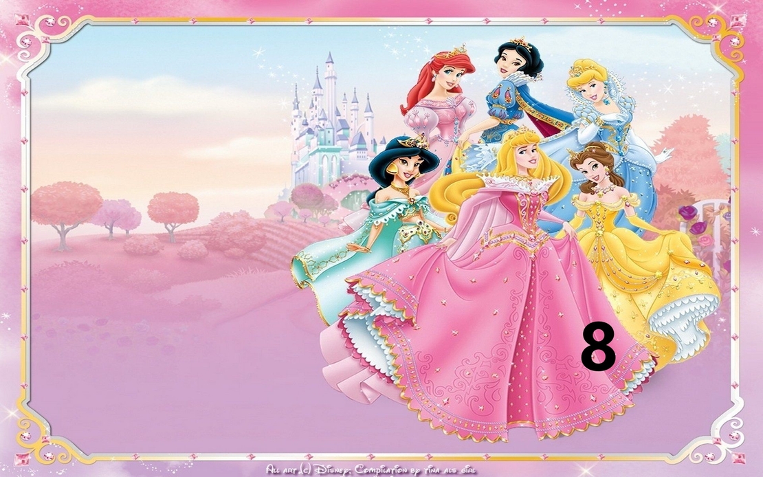 Картонена торта Дисни принцеси / Disney Princess