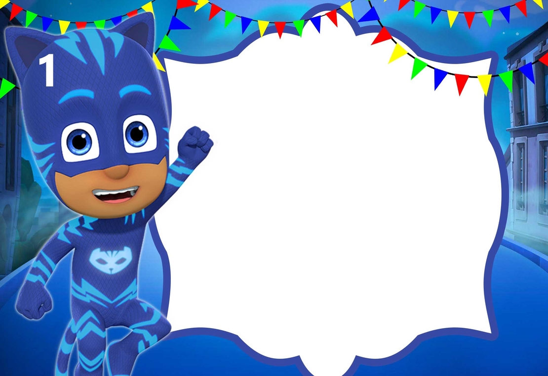 Картонена торта  ПИ ДЖИ МАСК 8 / PJ Masks 8