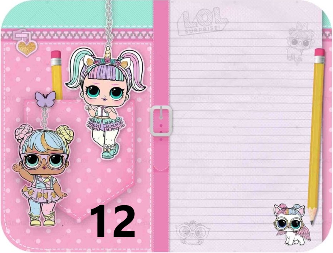 Картонена торта Куклите Лол 4 / L.O.L