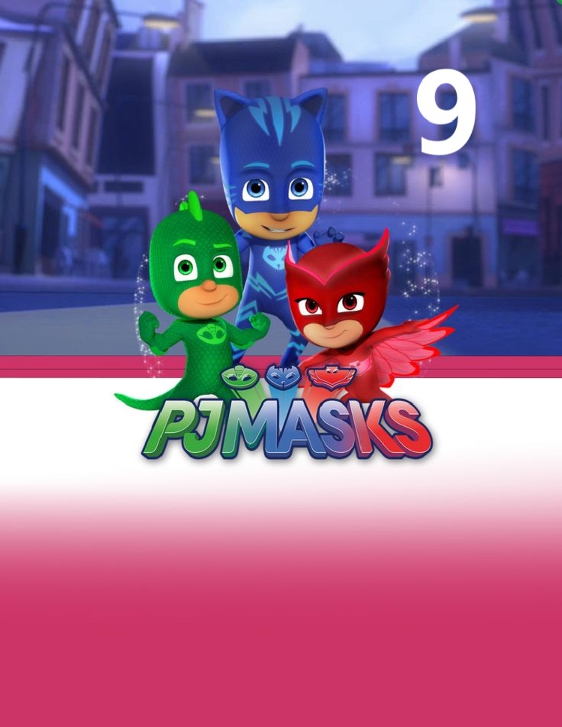 Картонена торта  ПИ ДЖИ МАСК 9 / PJ Masks 9
