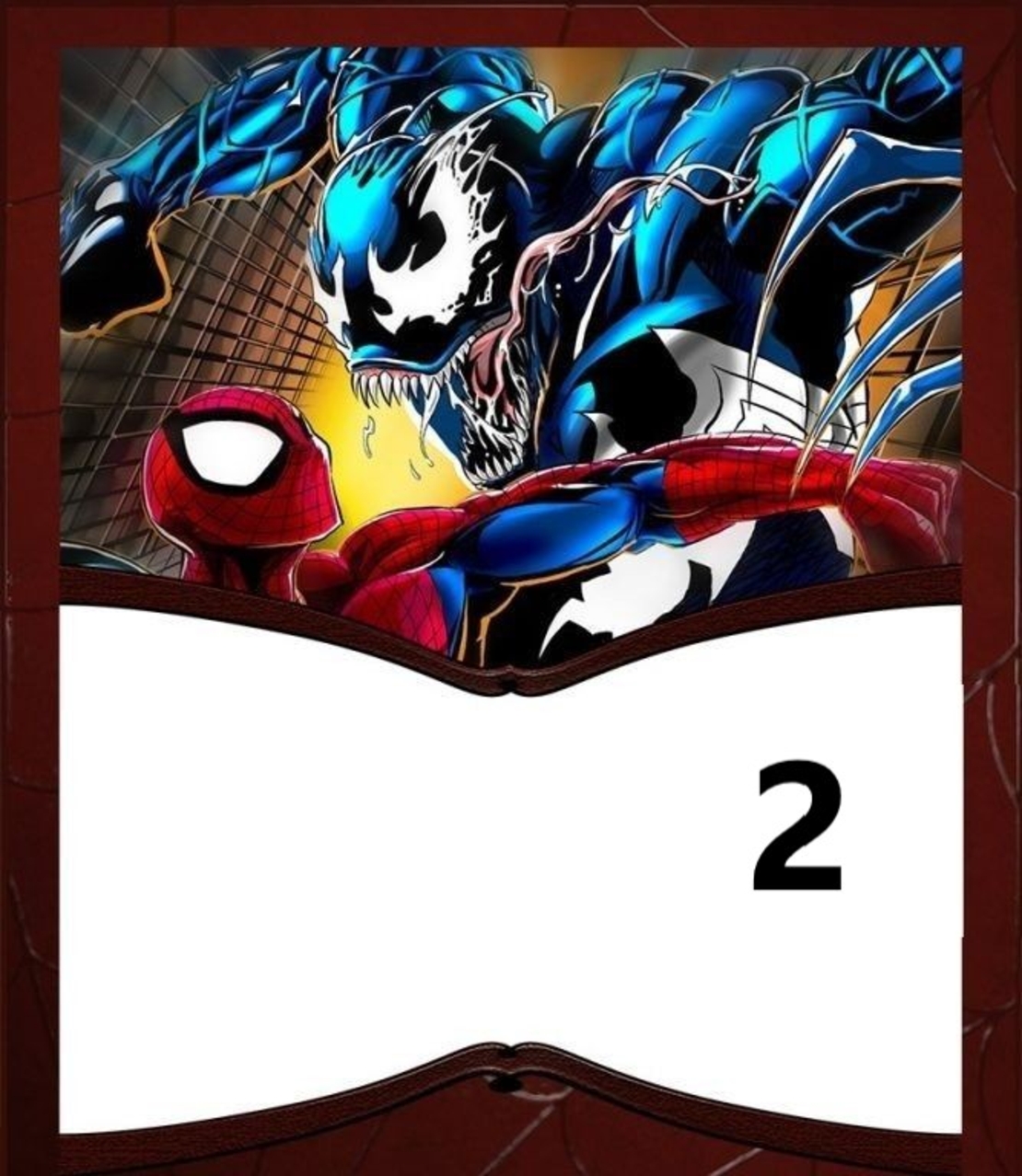 Картонена торта Венъм 1 / VENOM 1