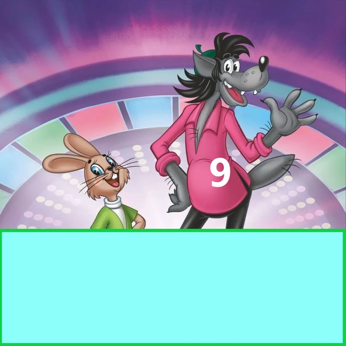 Картонена торта Ну Пагади 8 / Ну Погоди 8