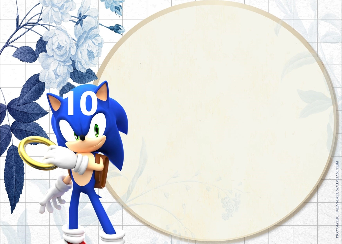 Картонена торта  СОНИК 3 / Sonic 3