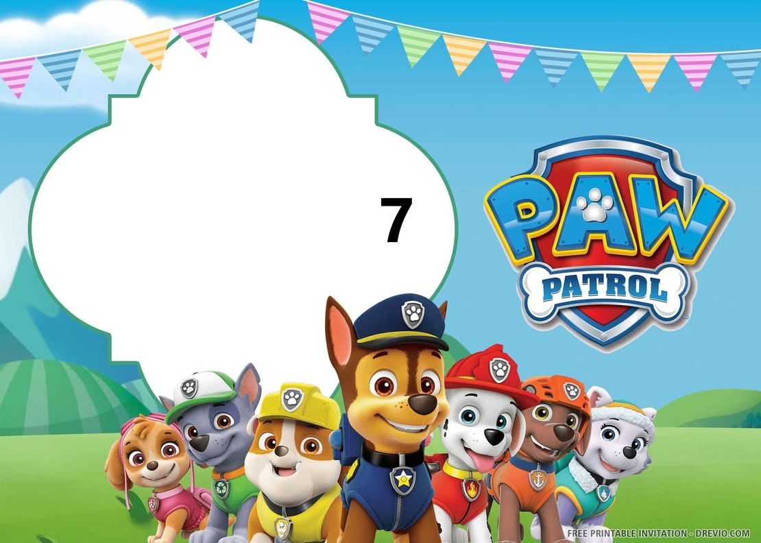 Картонена торта ПЕС ПАТРУЛ 8 / Кучешки патрул 8 / Paw Patrol 8