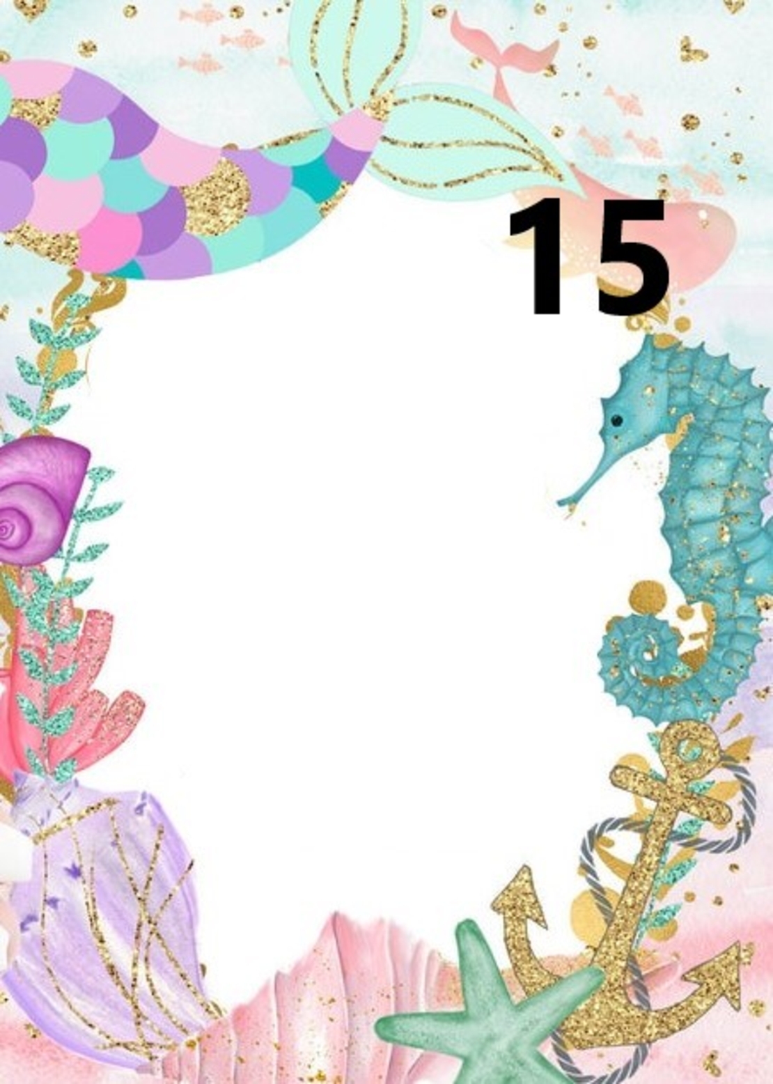 Картонена торта Морска нежност  15