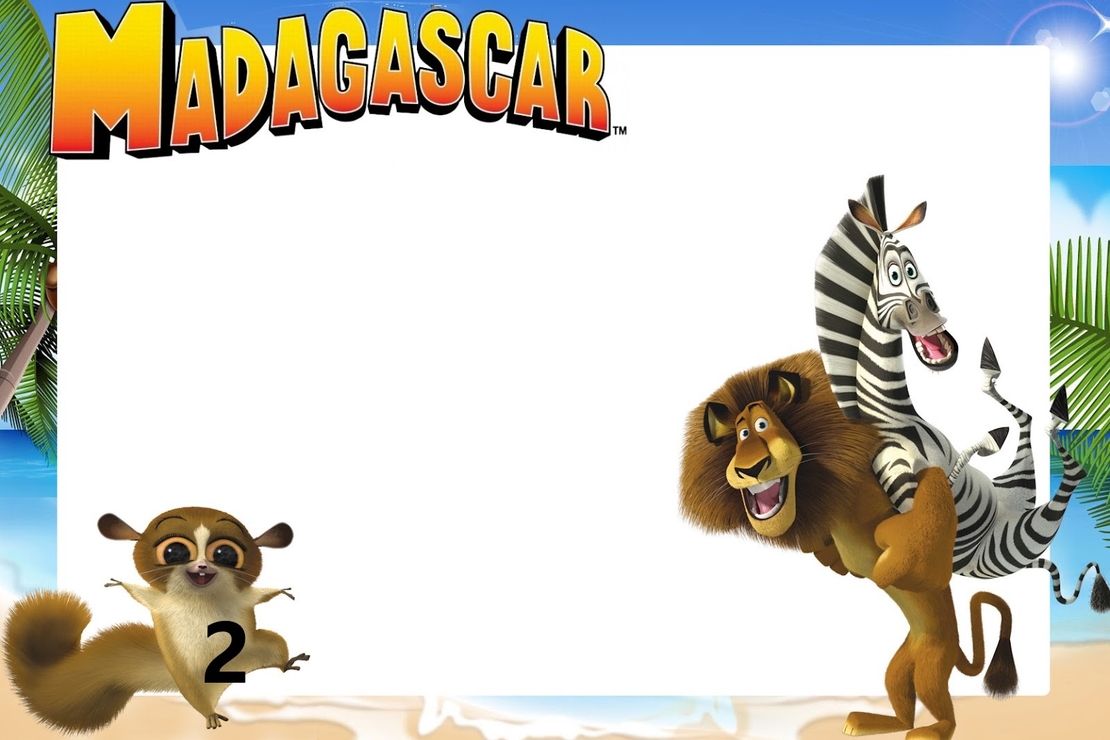 Картонена торта Мадагаскар 5 / Madagascar 5