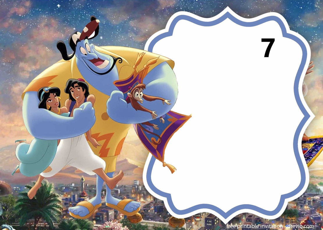 Картонена торта Аладин и вълшебната лампа 16 / Жасмин 16