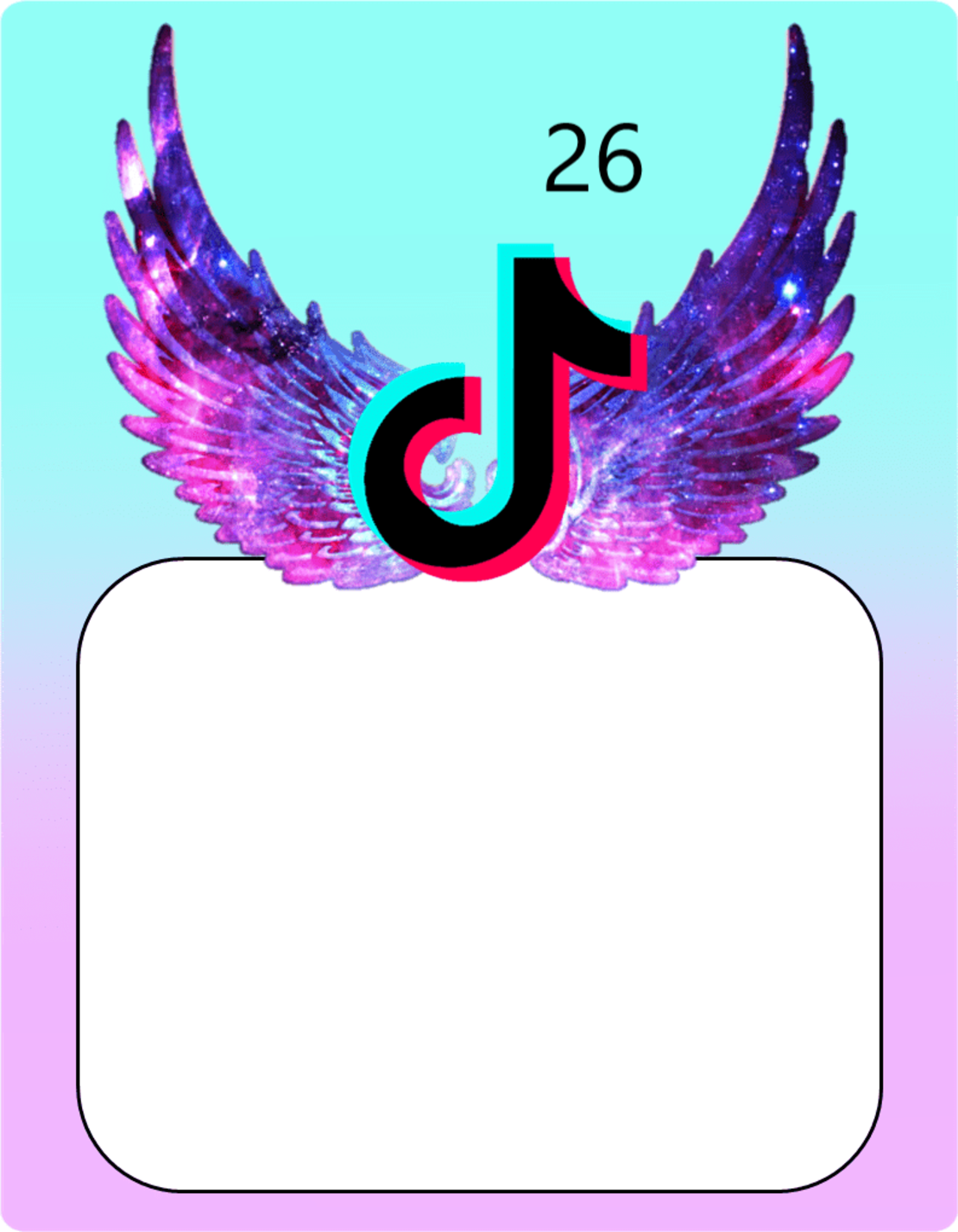 Картонена торта ТИК ТОК 5  / Tik Tok