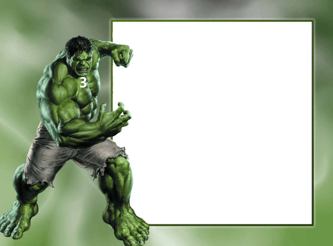 Картонена торта Хълк 5  / Hulk