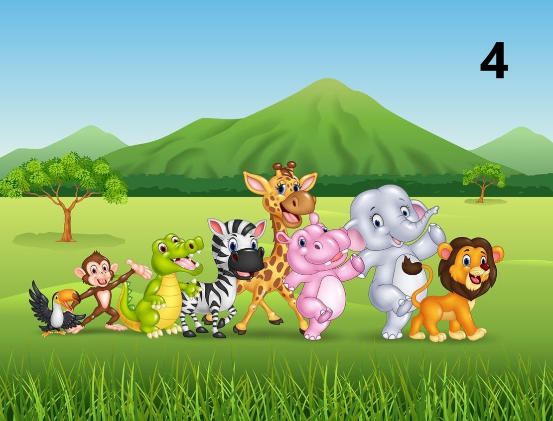 Торта от книжки и моливи САФАРИ 15 / Safari