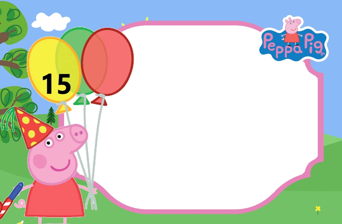Картонена торта  ПРАСЕНЦЕТО ПЕПА  20 /  Peppa Pig 20
