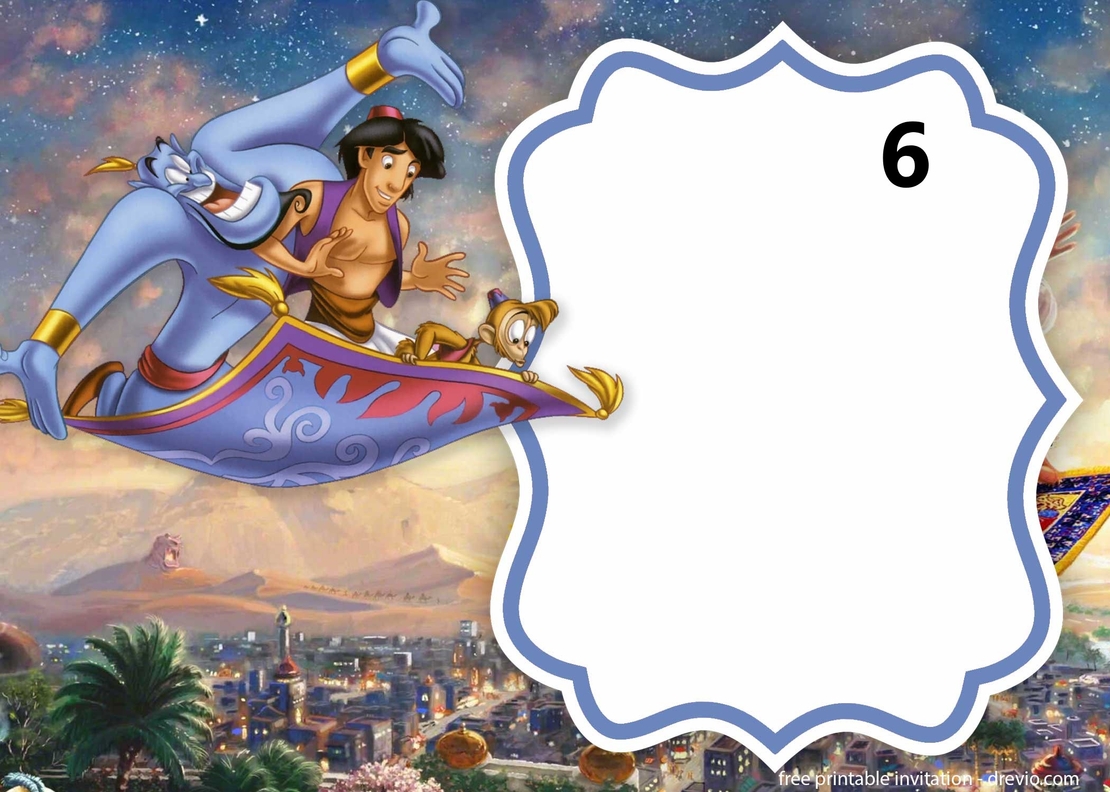 Картонена торта Аладин и вълшебната лампа 16 / Жасмин 16