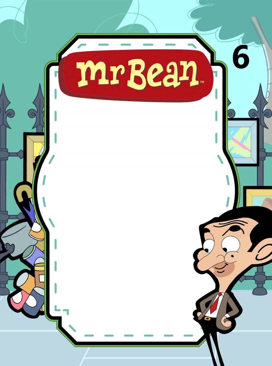 Картонена торта Мистър Бийн  1 / Mr.Bean 1