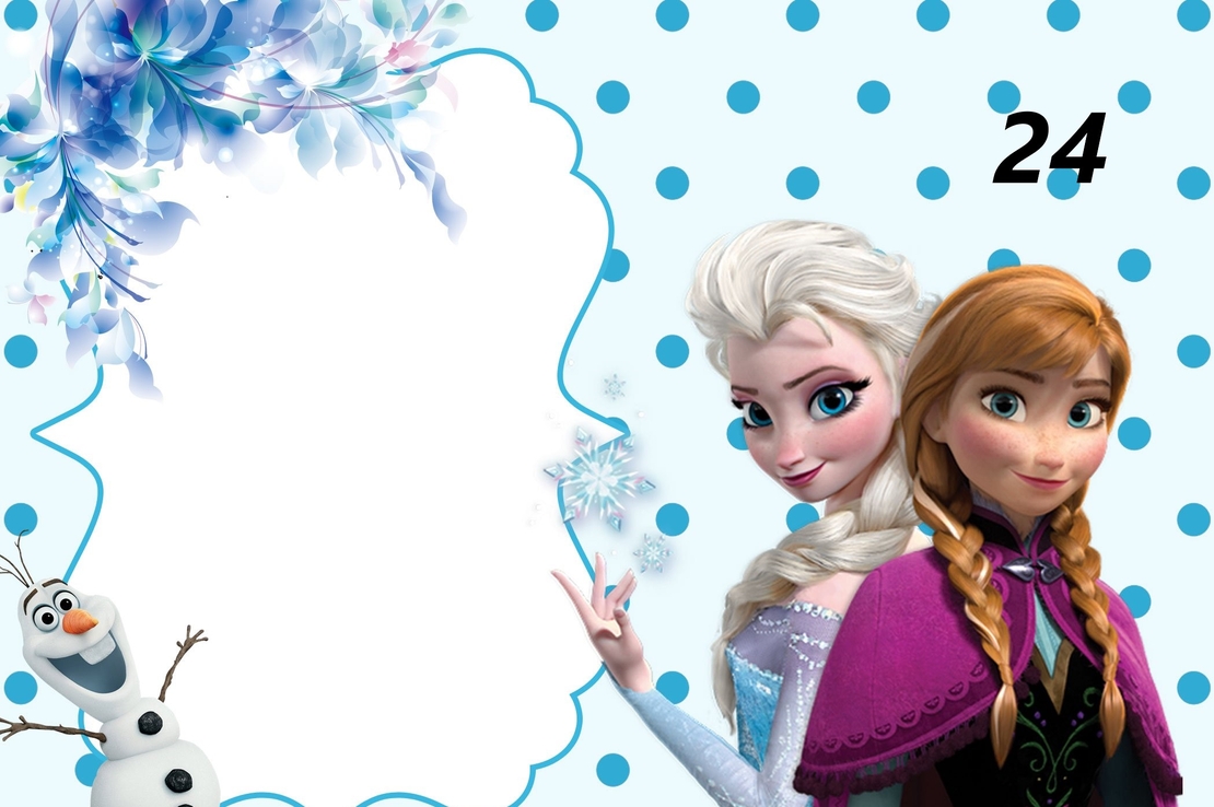 Картонена торта Замръзналото кралство 18 / FROZEN 18