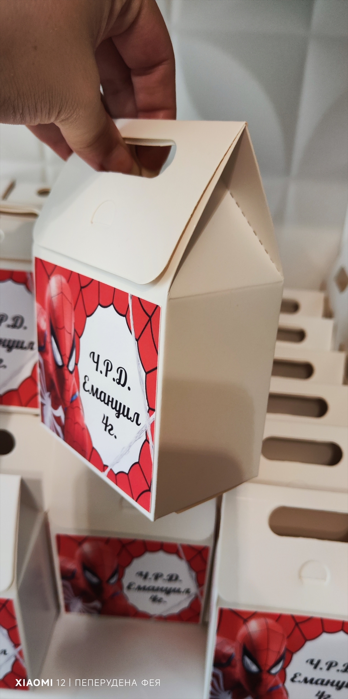 Кутия за лакомства СПАЙДЪРМЕН