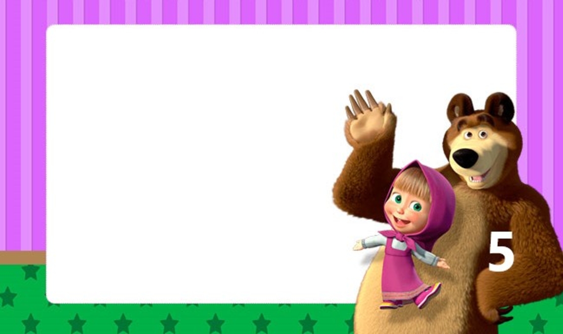 Торта от книжки и моливи МАША И МЕЧОКА 5 / Маша и Медведь