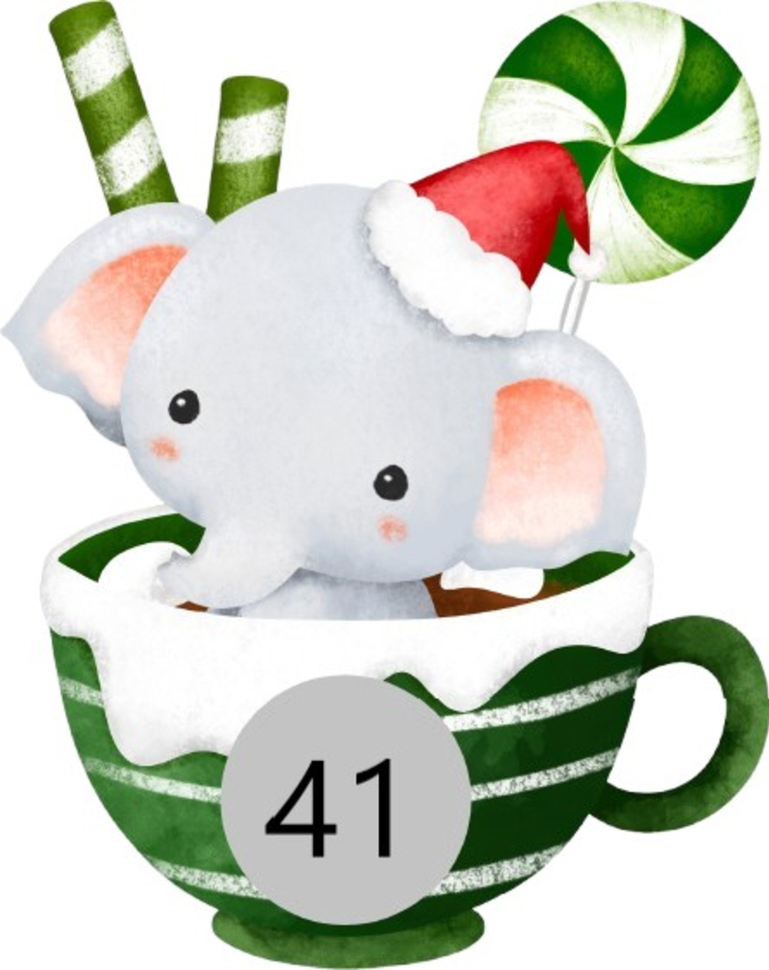 Коледни скреч късмети в кутийка - 13бр.