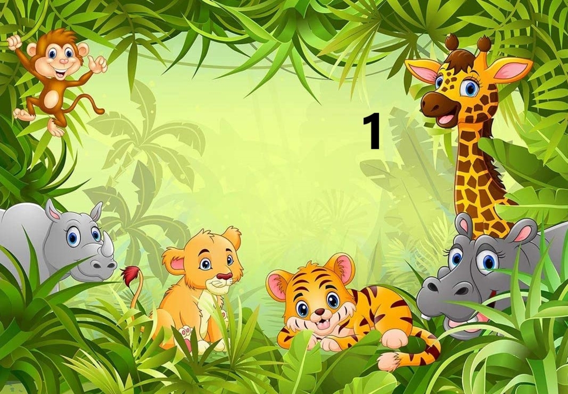 Картонена торта  САФАРИ 12 /  Safari 12