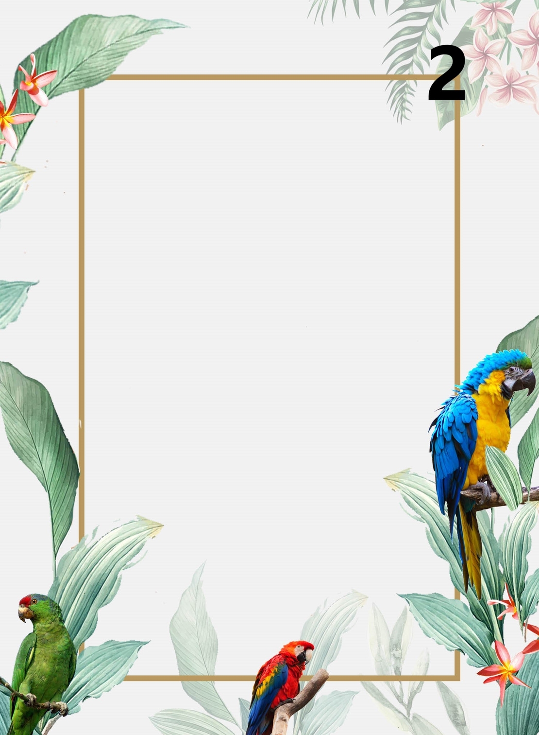 Картонена торта ПАПАГАЛЧЕТА 1