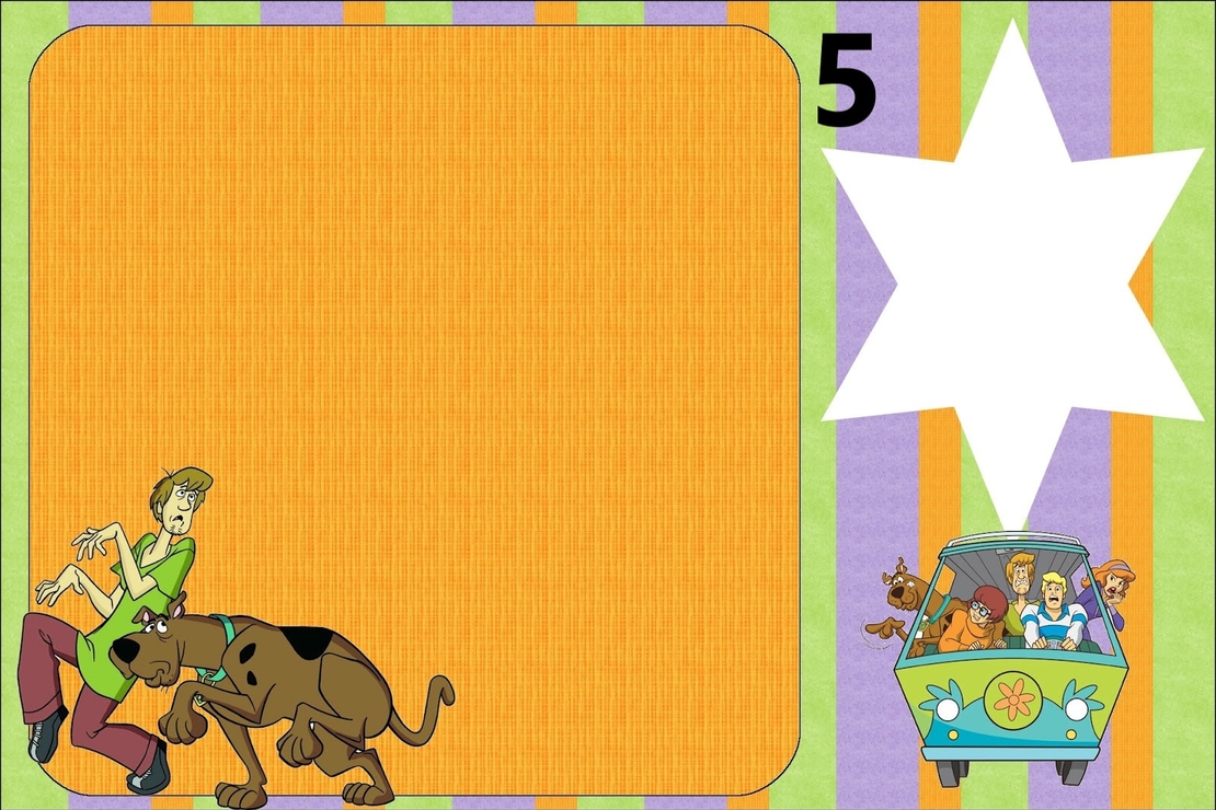 Картонена торта  СКУБИ ДУ  3 / Scooby Doo 3