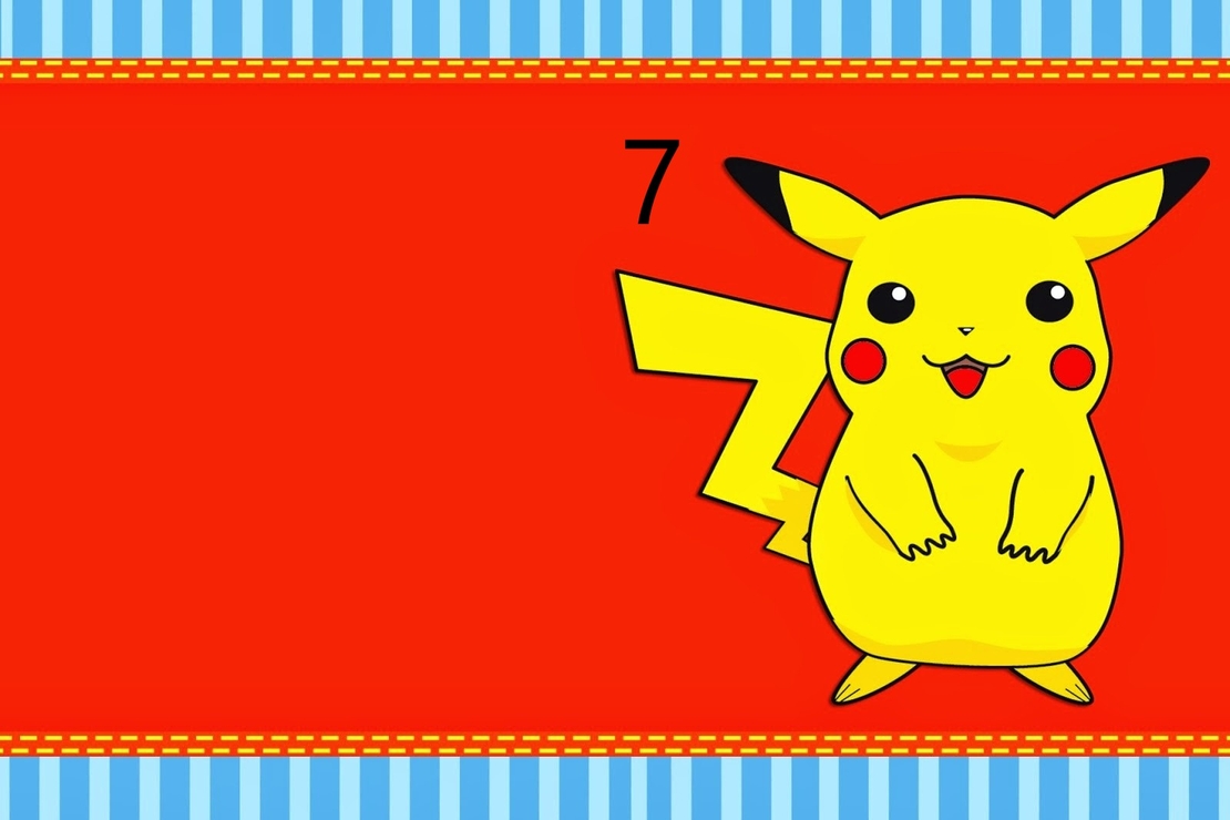 Торта от книжки и моливи ПИКАЧУ 7 / Pikachu